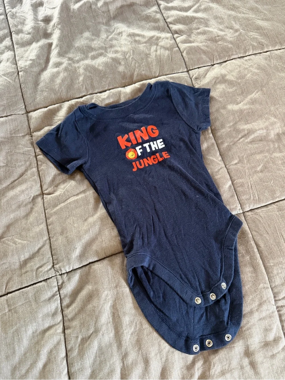 KING OF THE JUNGLE ONESIE